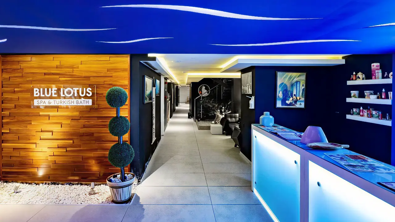 Recepcja strefy spa w A Good Life Utopia Family Resort