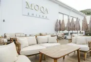 Elegancki taras zewnętrzny w Acapulco Resort (Kyrenia)