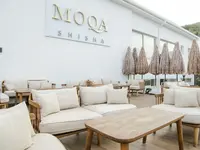 Elegancki taras zewnętrzny w Acapulco Resort (Kyrenia)