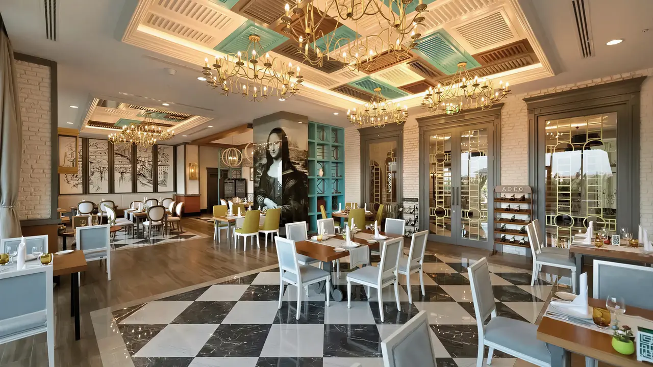 Wnętrze restauracji w Adalya Elite Lara