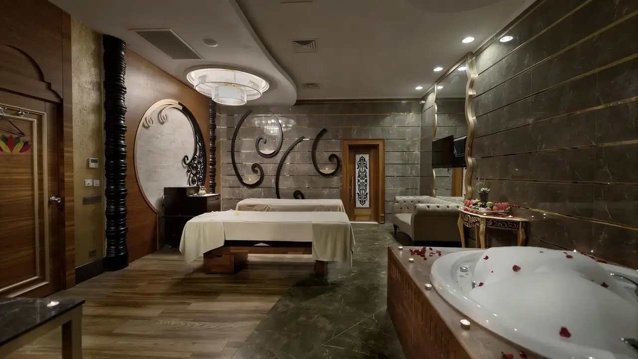 Luksusowy pokój z jacuzzi w Adalya Elite Lara