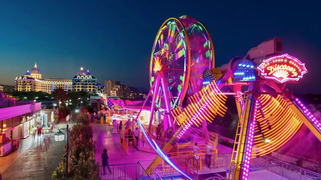 Park rozrywki przy hotelu Adalya Elite Lara
