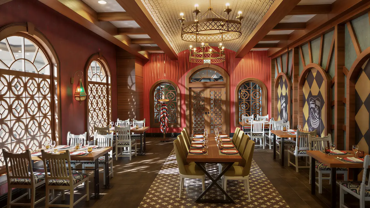 Wnętrze restauracji w Adalya Elite Lara