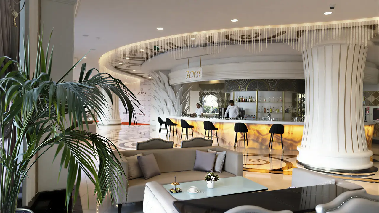 Bar hotelowy w Adalya Elite Lara