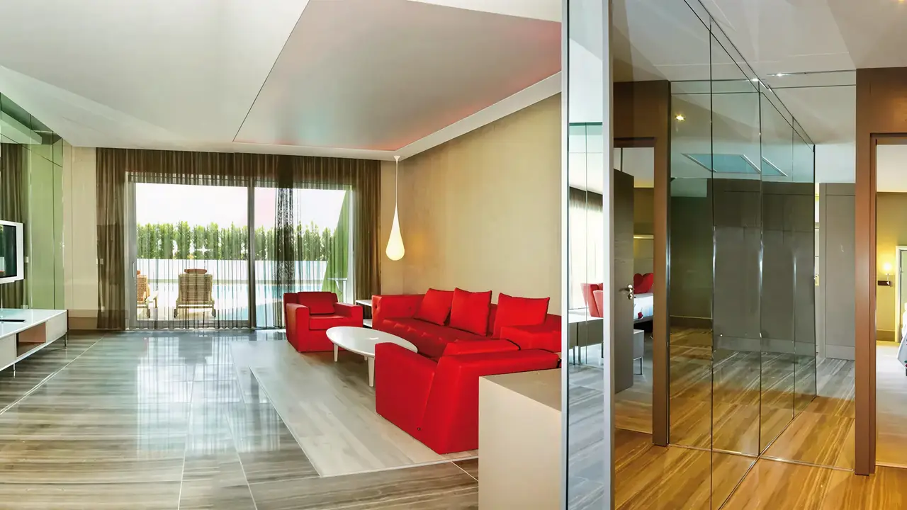 Salon i sypialnia w Adam & Eve