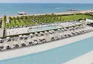 Widok na kompleks hotelowy Adam & Eve