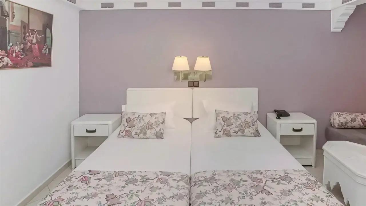 Pokój z łóżkami w Agadir Beach Club