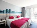 Pokój z dwoma łóżkami w Agua Azul
