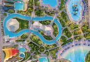 Widok z lotu ptaka na kompleks Akassia Swiss Resort