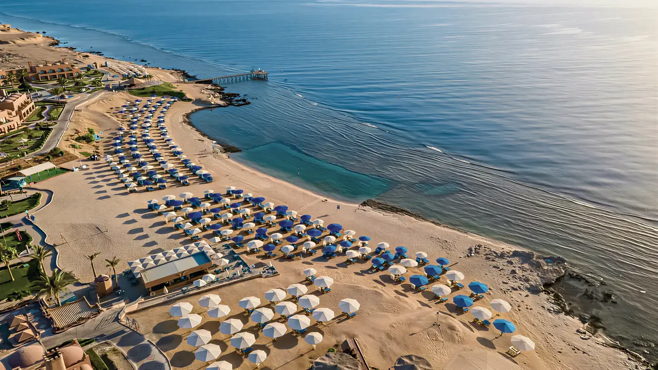 Widok z lotu ptaka na Akassia Swiss Resort