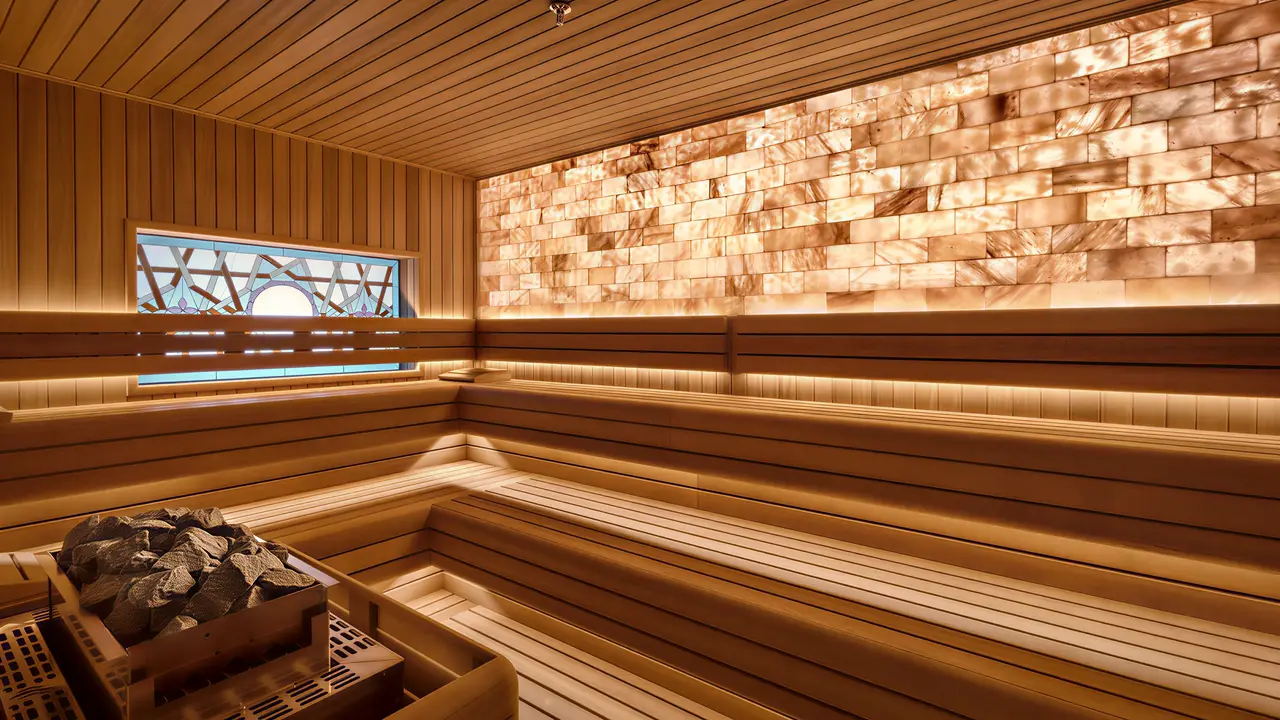 Sauna w hotelu Akka Antedon