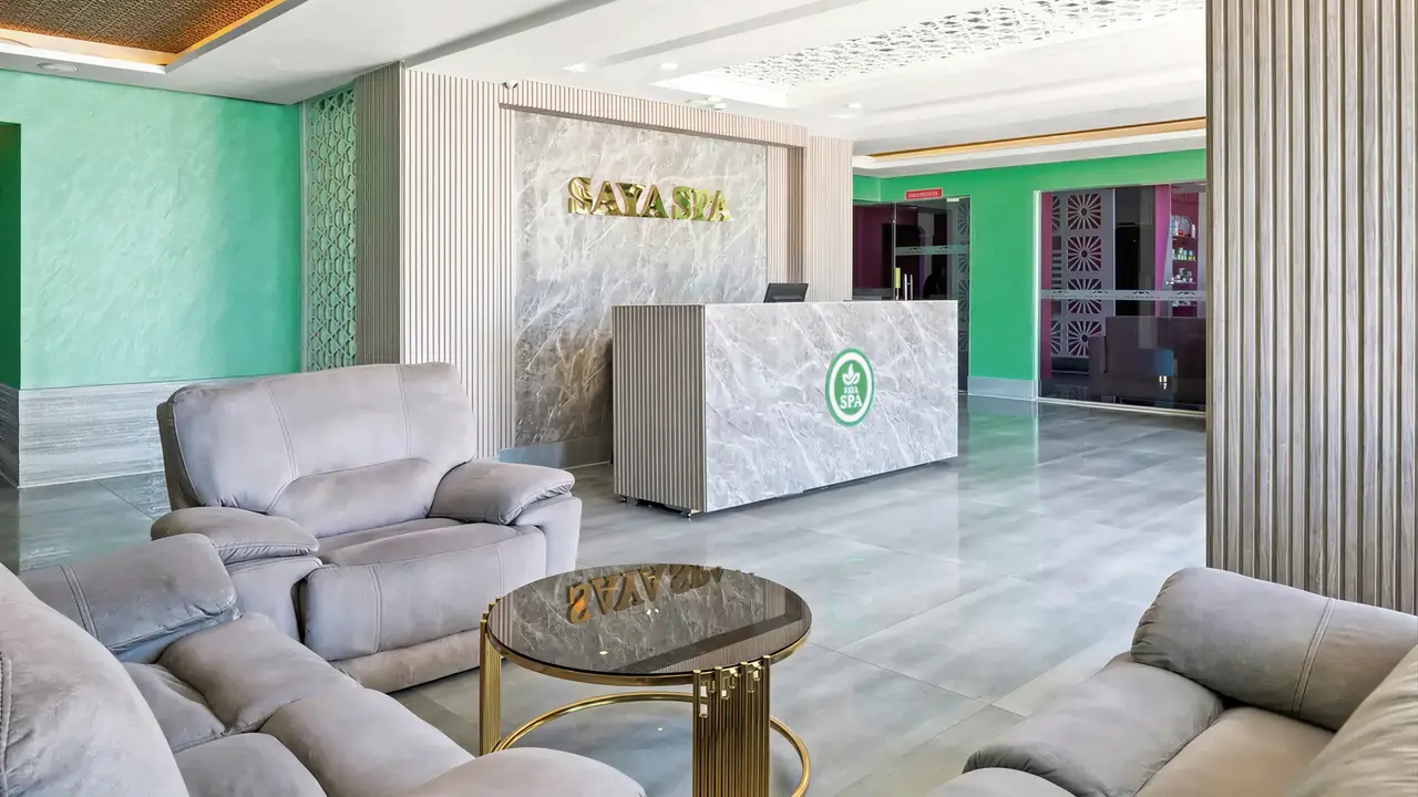 Recepcja centrum spa w Albatros Beach Resort