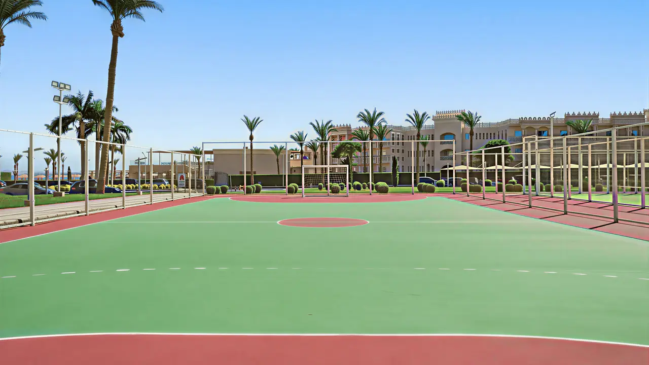 Boisko sportowe w hotelu Albatros Beach Resort
