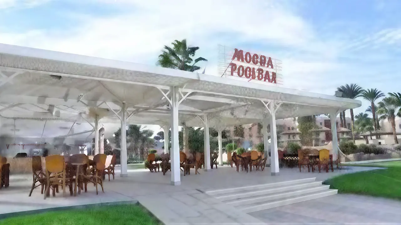 Restauracja na świeżym powietrzu w Albatros Beach Resort