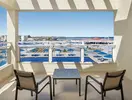 Prywatny balkon pokoju w Albatros Makadi Resort