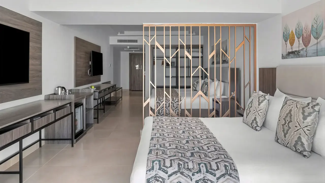 Wnętrze pokoju gościnnego w Albatros Makadi Resort