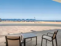 Strefa wypoczynkowa przy plaży Albatros Makadi Resort