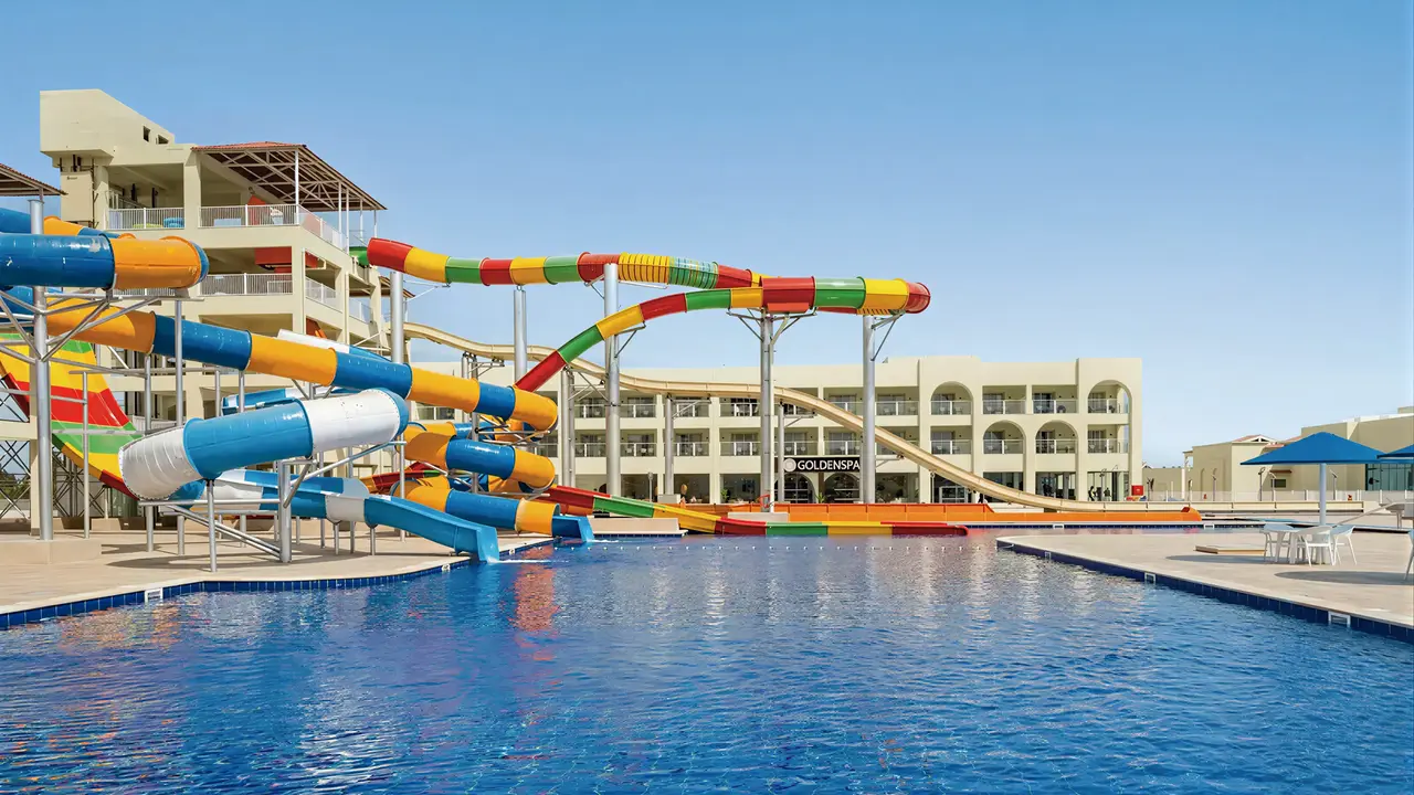 Zjeżdżalnie wodne w Albatros Makadi Resort