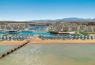 Widok na kompleks hotelowy Albatros Makadi Resort