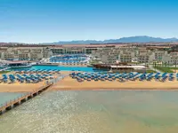 Widok na kompleks hotelowy Albatros Makadi Resort