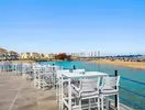 Taras restauracyjny przy basenie Albatros Makadi Resort