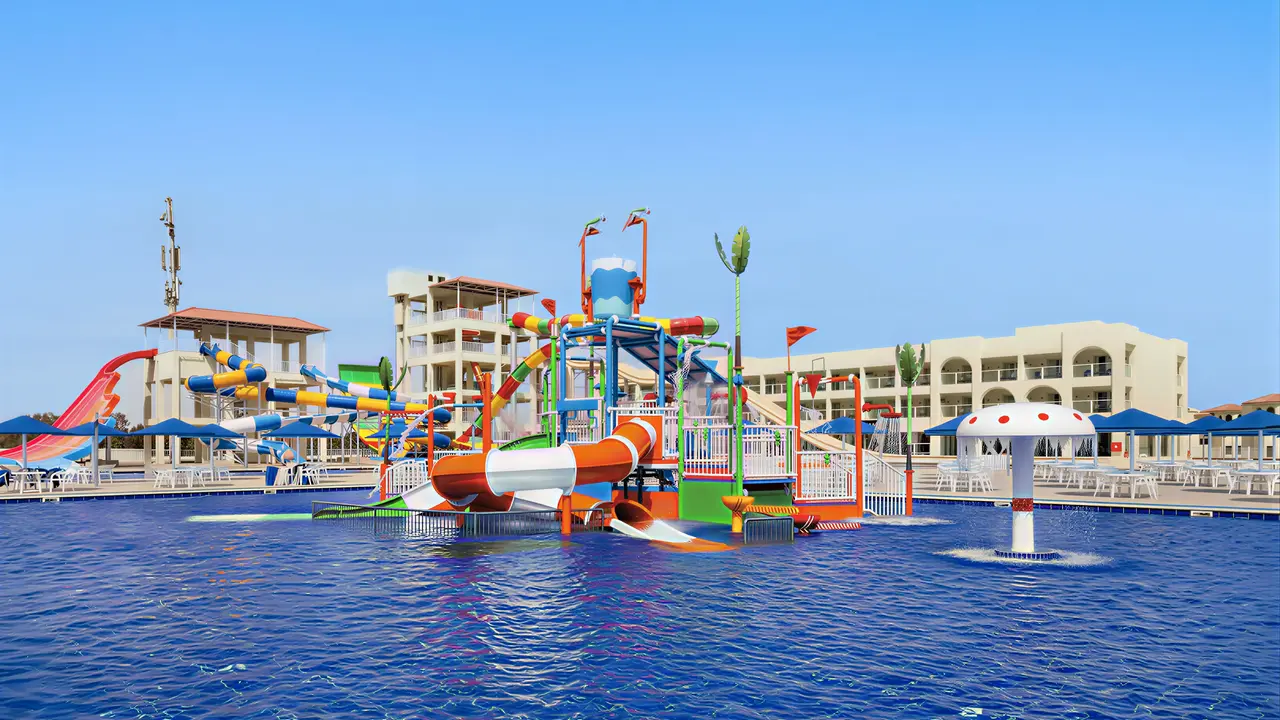 Zjeżdżalnie wodne w Albatros Makadi Resort