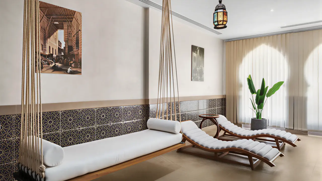 Strefa wypoczynkowa w Albatros Makadi Resort