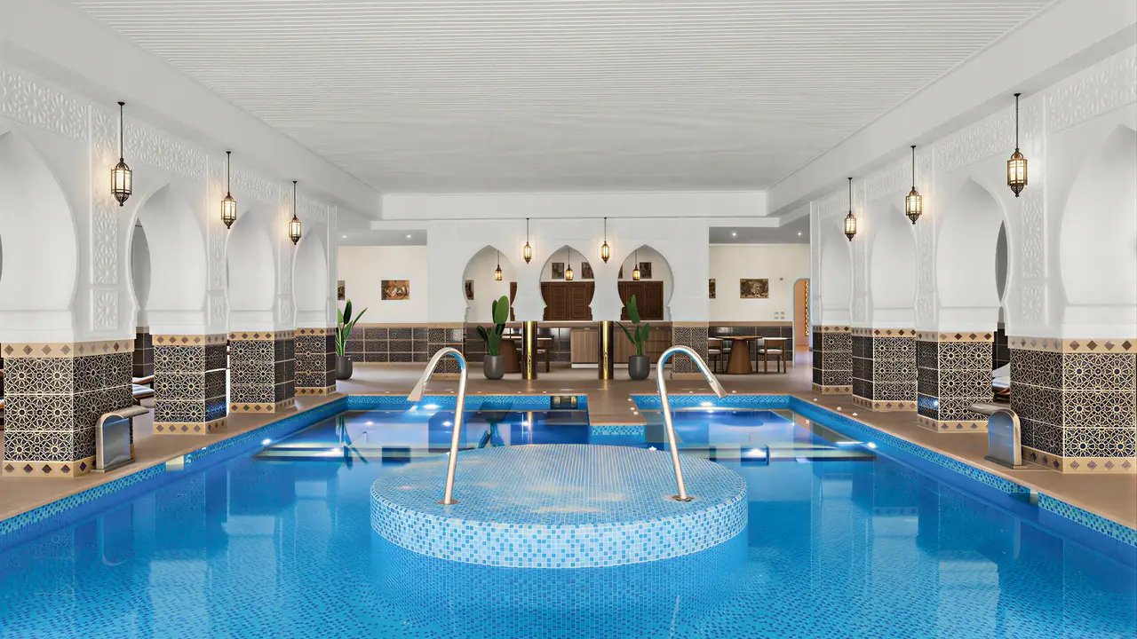 Kryty basen w Albatros Makadi Resort
