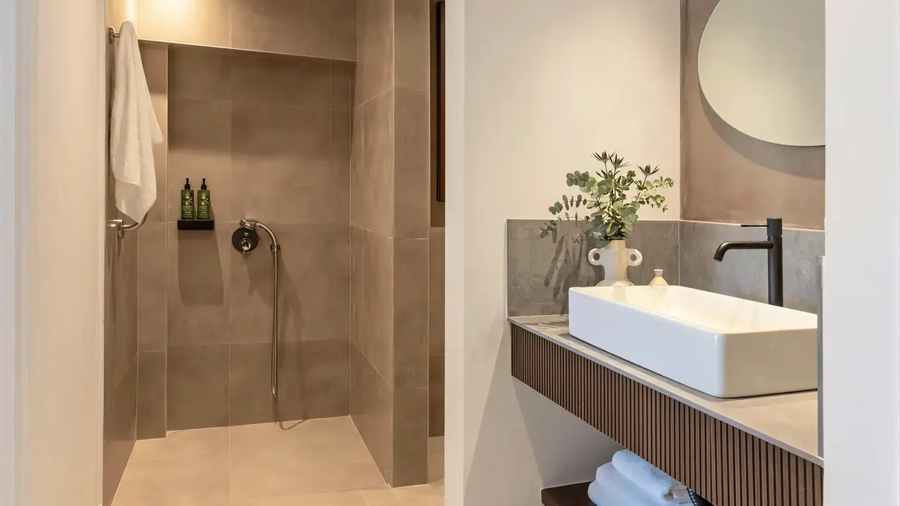 Nowoczesna łazienka w Albatros Spa Resort