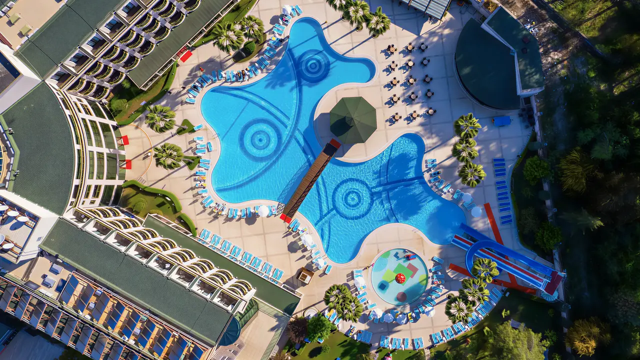 Widok z lotu ptaka na Alder Resort