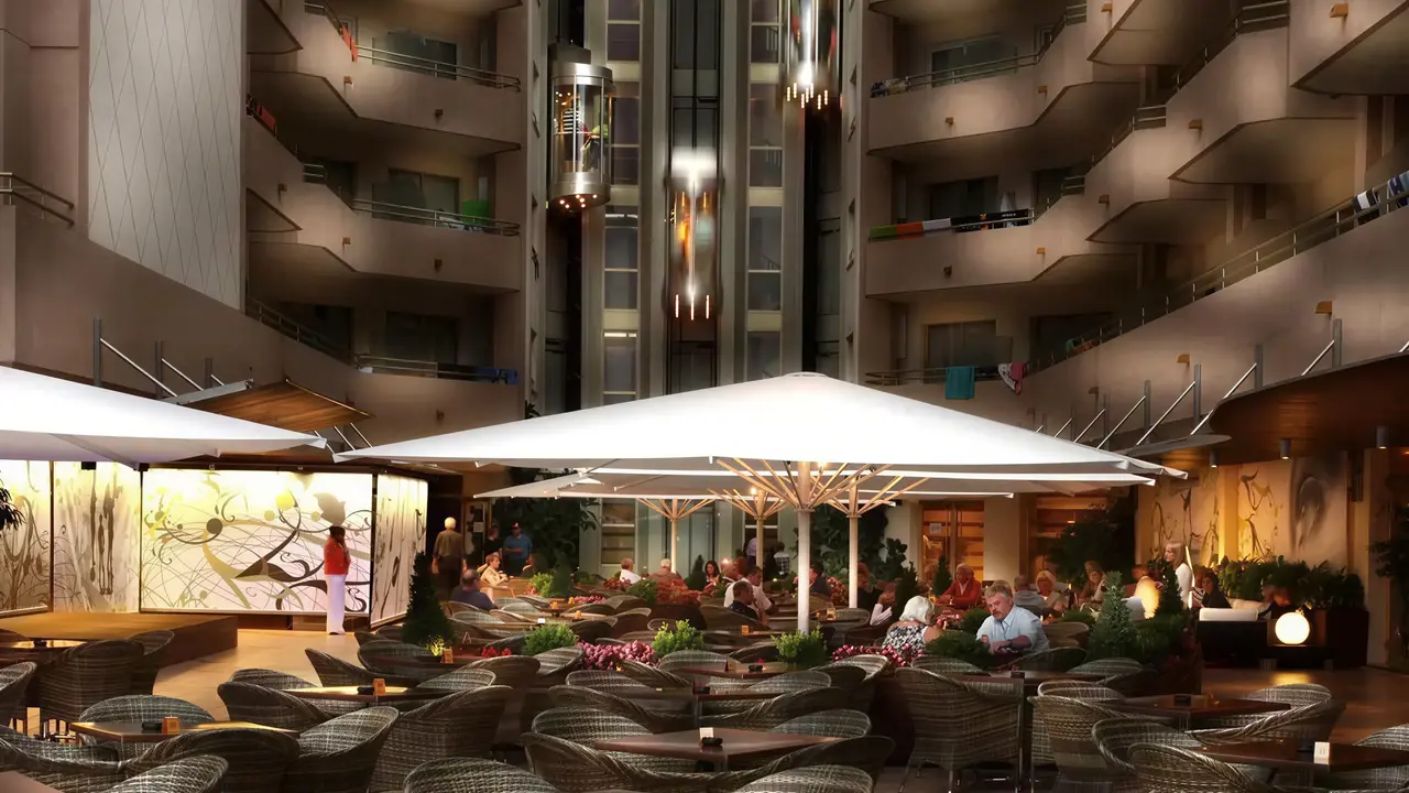 Restauracja na zewnątrz w Alegria Florida