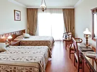 Pokój z dwoma łóżkami w Altinkaya Resort