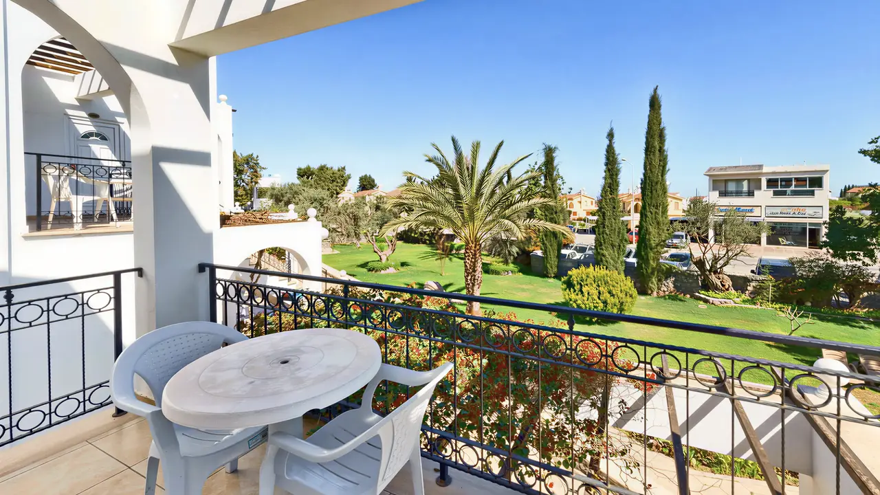 Prywatny balkon z widokiem w Altinkaya Resort
