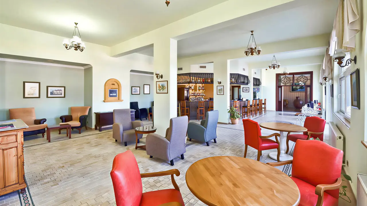 Wnętrze wspólnej strefy wypoczynku w Altinkaya Resort