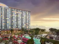 Widok na budynek i teren Amari Pattaya