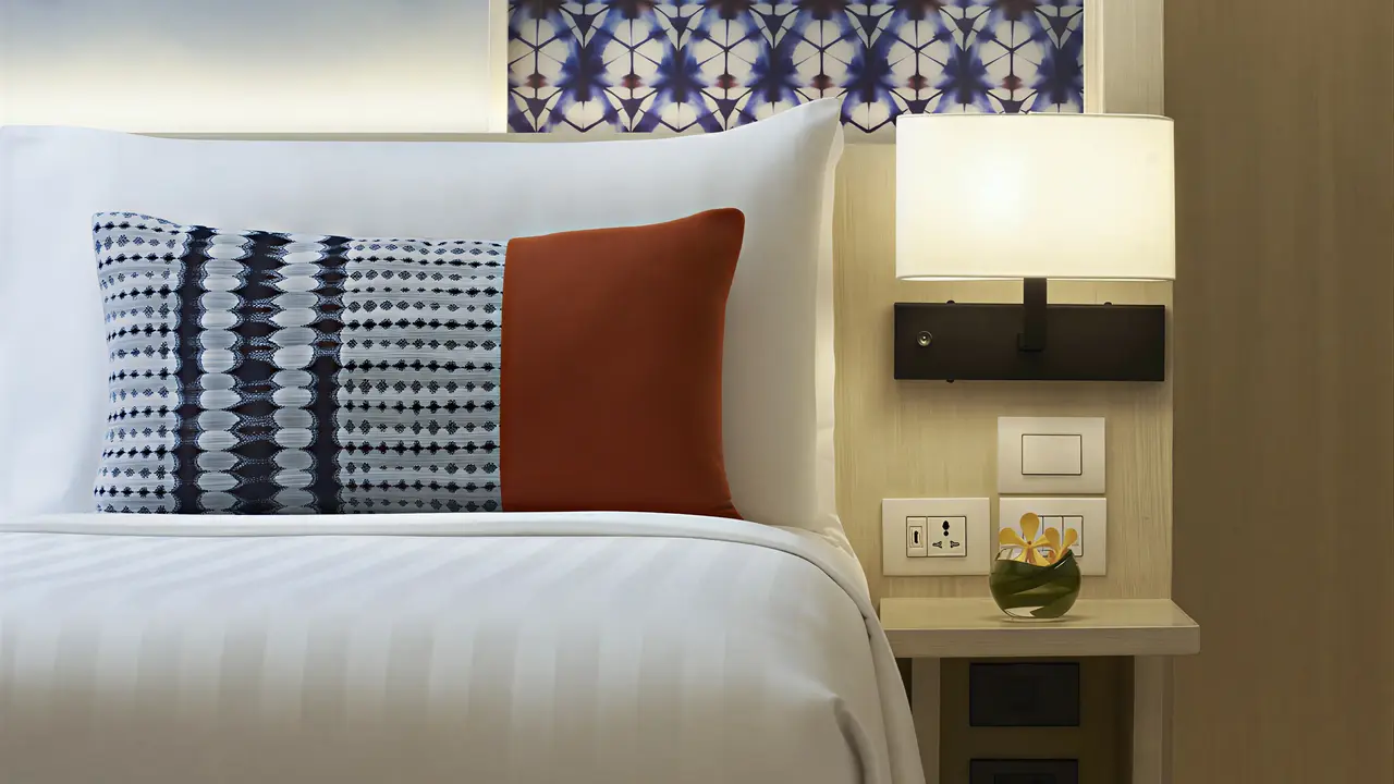 Łóżko w pokoju hotelowym Amari Pattaya