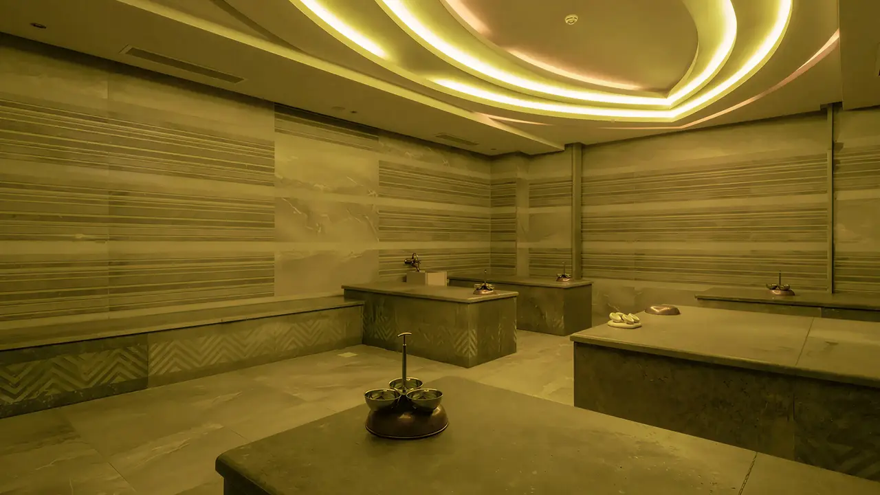 Wnętrze strefy spa w AMC Royal Hotel & Spa