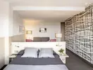 Nowoczesna sypialnia w hotelu Aqua Aquamarina