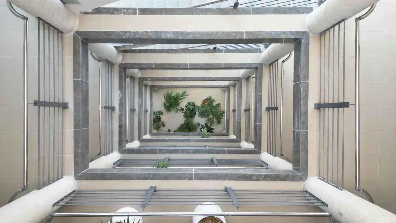 Wnętrze architektoniczne w hotelu Aqua Promenade