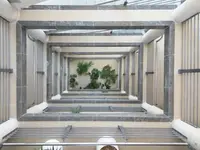 Wnętrze architektoniczne w hotelu Aqua Promenade