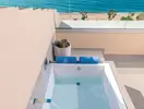 Prywatna wanna na tarasie w Aqua Promenade