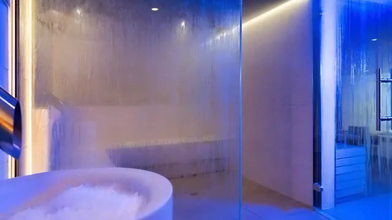 Nowoczesna strefa spa w Aqua The Breeze