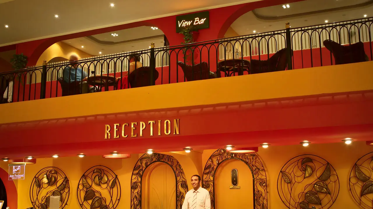 Recepcja w hotelu Arabia Azur