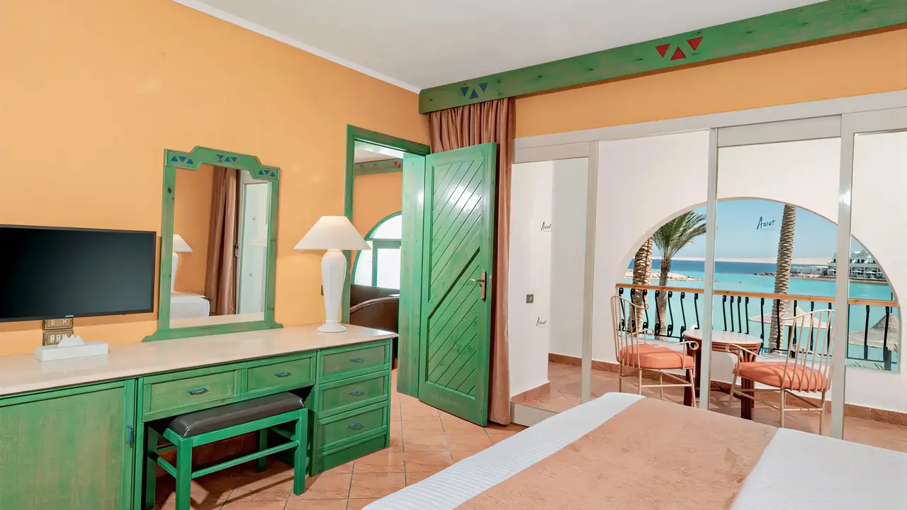 Pokój hotelowy z widokiem w Arabia Azur