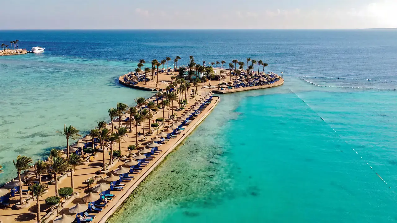 Widok z lotu ptaka na Arabia Azur
