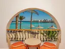 Balkon z widokiem na morze w Arabia Azur
