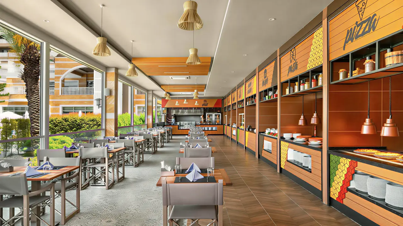 Restauracja z bufetem w Arycanda Kirman Premium