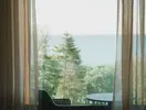 Widok z pokoju w Astor Garden (St. Konstantin i Elena) na morze