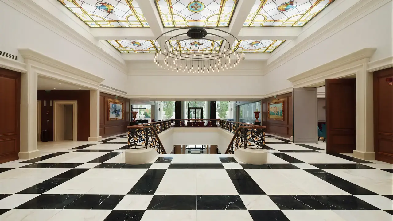 Eleganckie hol wejściowy w Astor Garden (St. Konstantin i Elena)