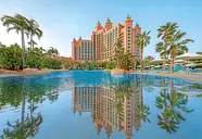 Widok na kompleks hotelowy Atlantis The Palm